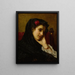 Una bellezza spagnola - Hugues Merle — quadro incorniciato alla parete