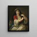Una bellezza turca - Hugues Merle — quadro incorniciato alla parete
