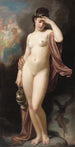 Hébé après la chute - Hugues Merle — vista dell’opera