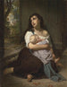 L'abandonnée - Hugues Merle — vista dell’opera