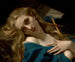 Marie Madeleine dans la grotta - Hugues Merle — vista dell’opera