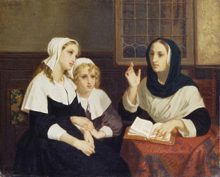 Lire la Bible - Hugues Merle — vista dell’opera
