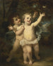 Le papillon - Hugues Merle — vista dell’opera