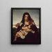 La lettre écarlate - Hugues Merle — quadro incorniciato alla parete