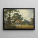 Casa estiva con finestre a griglia a tutta lunghezza - Humphry Repton — quadro incorniciato alla parete