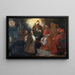 L'ordine dei Carmelitani confermato dal papa - Huybrecht Sporckmans — quadro incorniciato alla parete