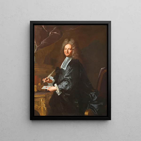 Joseph Fleuriau d'Armenonville - Hyacinthe Rigaud — quadro incorniciato alla parete