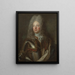 Ritratto del re Filippo V di Spagna - Hyacinthe Rigaud — quadro incorniciato alla parete