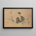 Ritratto di Basho - Ichijun — quadro incorniciato alla parete