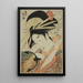 La courtisane Hanaogi de l'Ogiya - Ichirakutei Eisui — quadro incorniciato alla parete
