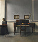 Ida in un interno con pianoforte - Vilhelm Hammershøi — vista dell’opera