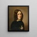 Autoritratto - Ida Maier-Müller — quadro incorniciato alla parete