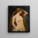 contemplazione - Ignace Spiridon — quadro incorniciato alla parete