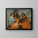 Il barbecue - Ignacio Manzoni — quadro incorniciato alla parete