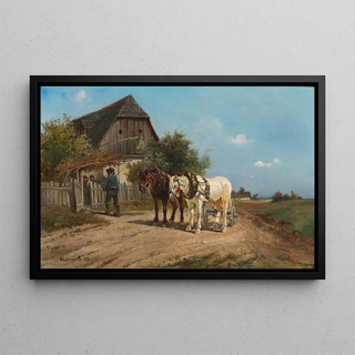 Ignaz Ellminger - Besuch beim Heurigen.webp