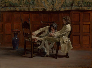 Ignaz Marcel Gaugengigl - A Difficult Question Une Question Difficile.webp