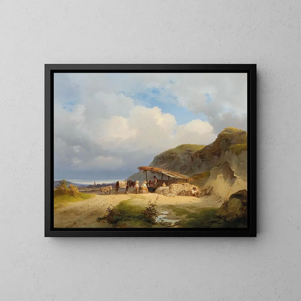 Repos à midi - Ignaz Raffalt — quadro incorniciato alla parete