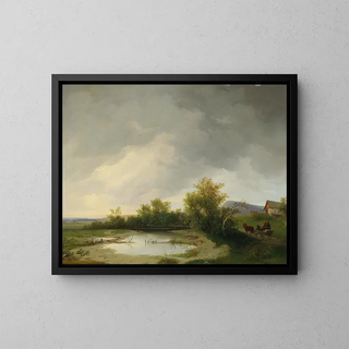 Ignaz Raffalt - Returning home before the storm.webp