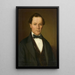Portrait de Joseph Hugel de Bonndorf - Ignaz Weisser — quadro incorniciato alla parete