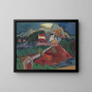 Lumbarda - Ignjat Job — quadro incorniciato alla parete
