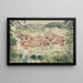 Vista della città - Igor Pčel — quadro incorniciato alla parete
