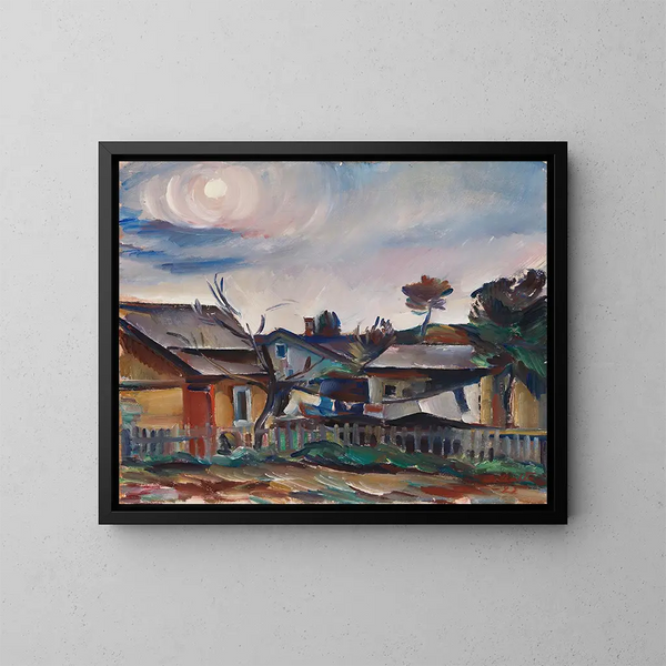 Tema di Suursaari - Ilmari Aalto — quadro incorniciato alla parete