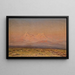 Montagne al tramonto - Ilya Nikolaevich Zankovsky — quadro incorniciato alla parete