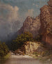 Carro trainato da buoi nelle montagne - Ilya Nikolaevich Zankovsky — vista dell’opera