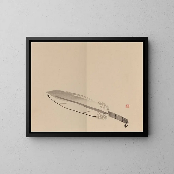 Keinen shugajō Pl03 - Imao Keinen — quadro incorniciato alla parete