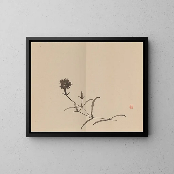 Keinen shugajō Pl06 - Imao Keinen — quadro incorniciato alla parete