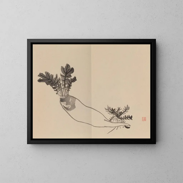 Keinen shugajō Pl11 - Imao Keinen — quadro incorniciato alla parete