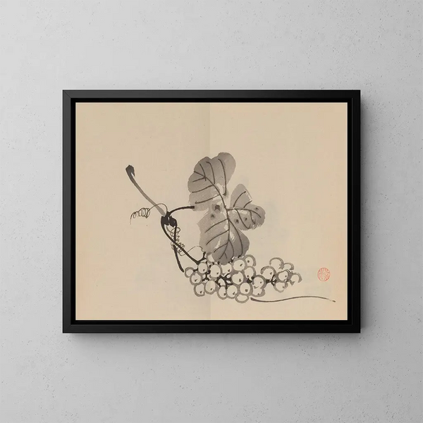 Keinen shugajō Pl18 - Imao Keinen — quadro incorniciato alla parete
