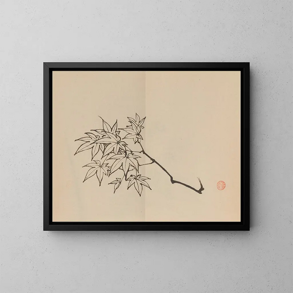 Keinen shugajō Pl20 - Imao Keinen — quadro incorniciato alla parete