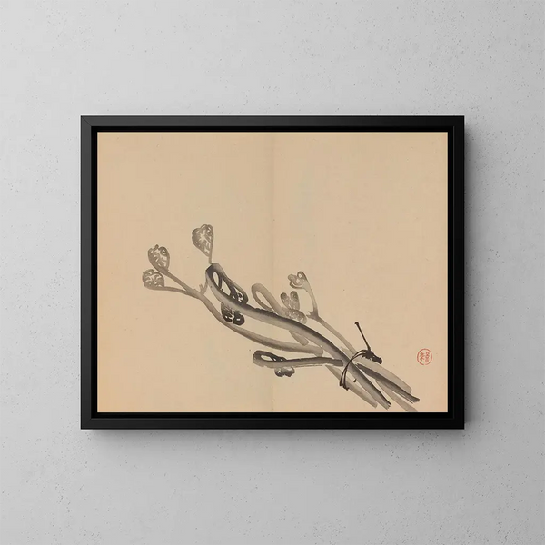 Keinen shugajō Pl. 26 - Imao Keinen — quadro incorniciato alla parete