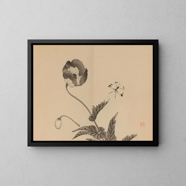 Keinen shugajō Pl27 - Imao Keinen — quadro incorniciato alla parete