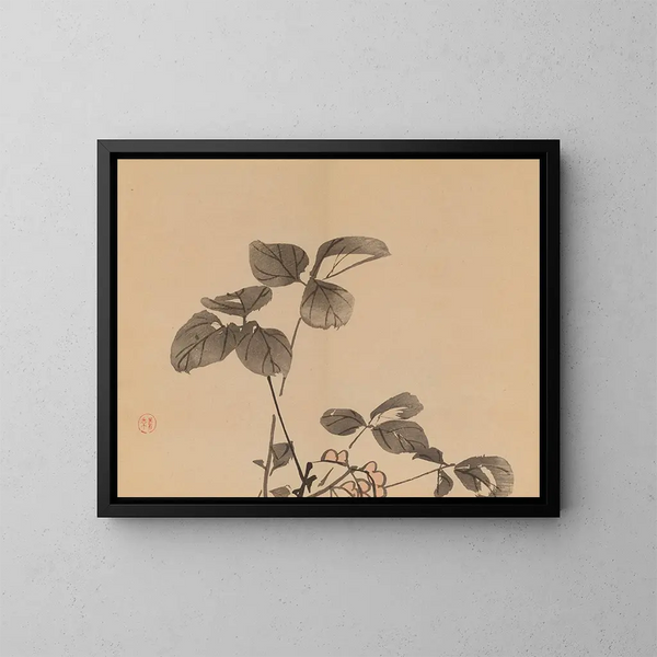 Keinen shugajō Pl32 - Imao Keinen — quadro incorniciato alla parete