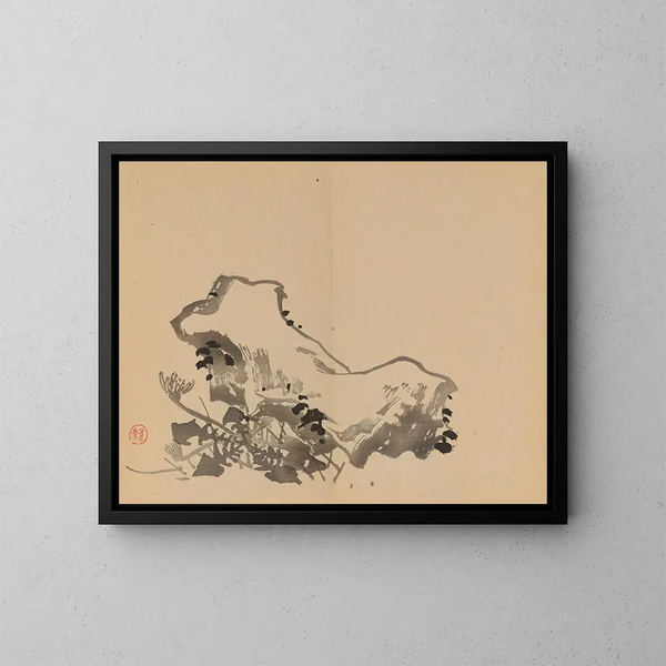 Keinen shugajō Pl35 - Imao Keinen — quadro incorniciato alla parete