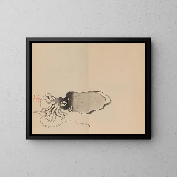 Keinen shugajō Pl47 - Imao Keinen — quadro incorniciato alla parete