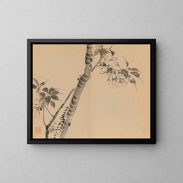 Keinen shugajō Pl. 48 - Imao Keinen — quadro incorniciato alla parete