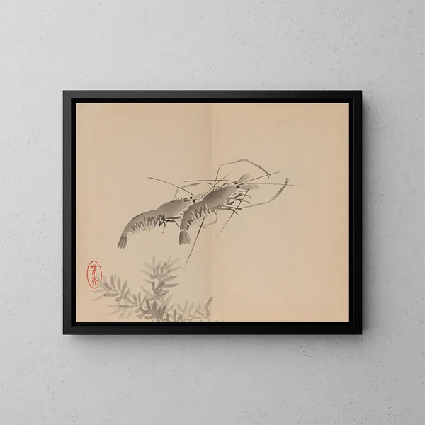 Keinen shugajō Pl. 51 - Imao Keinen — quadro incorniciato alla parete