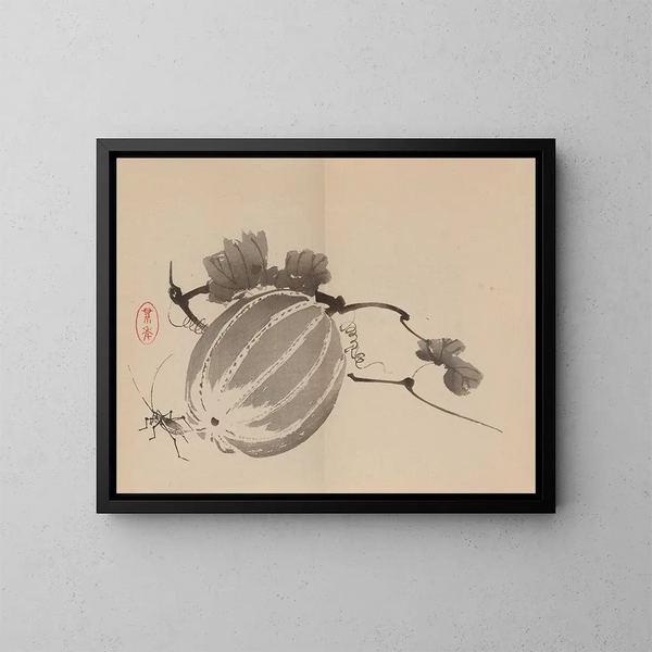 Keinen shugajō Pl54 - Imao Keinen — quadro incorniciato alla parete