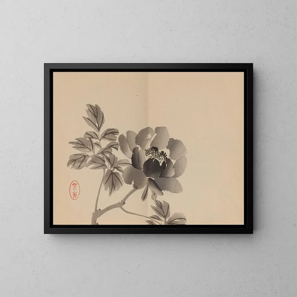 Keinen shugajō Pl57 - Imao Keinen — quadro incorniciato alla parete