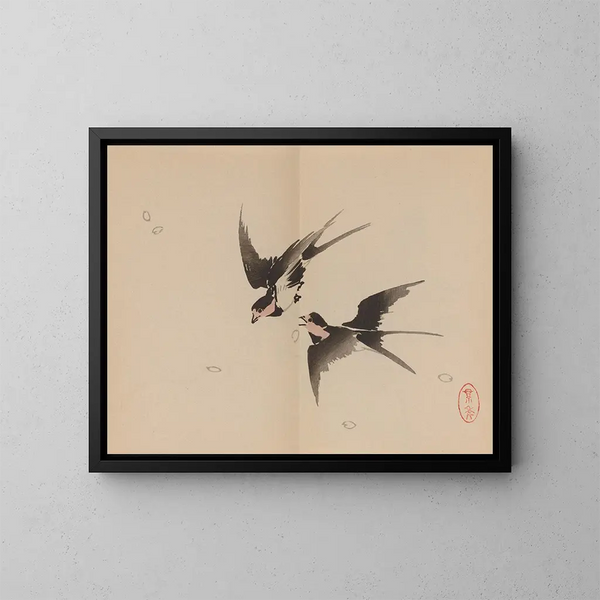 Keinen shugajō Pl58 - Imao Keinen — quadro incorniciato alla parete