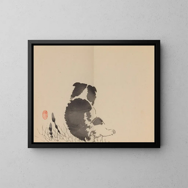 Keinen shugajō Pl. 61 - Imao Keinen — quadro incorniciato alla parete