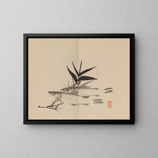 Keinen shugajō Pl. 63 - Imao Keinen — quadro incorniciato alla parete