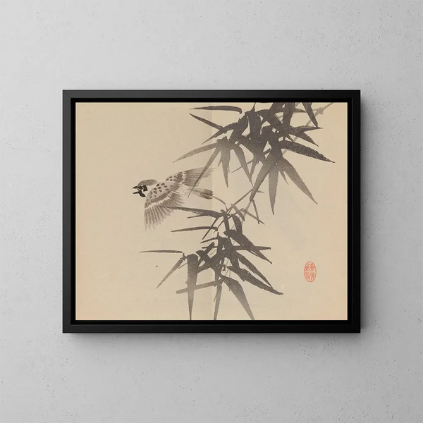 Keinen shugajō Pl. 66 - Imao Keinen — quadro incorniciato alla parete