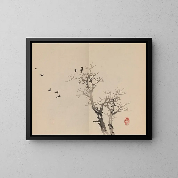 Keinen shugajō Pl67 - Imao Keinen — quadro incorniciato alla parete