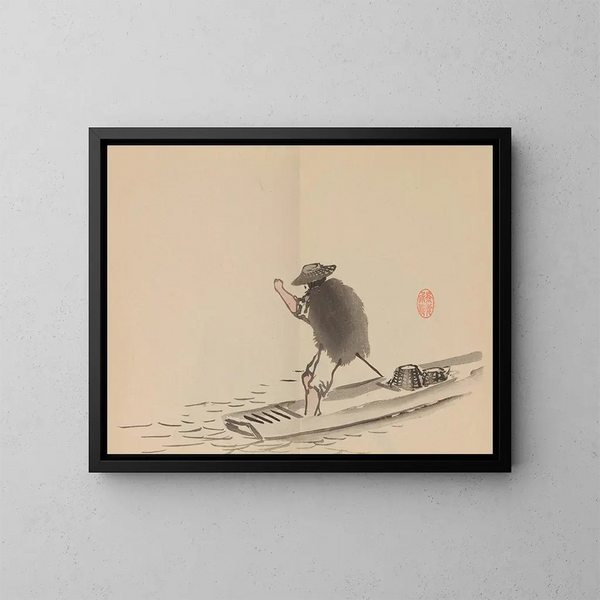 Keinen shugajō Pl69 - Imao Keinen — quadro incorniciato alla parete