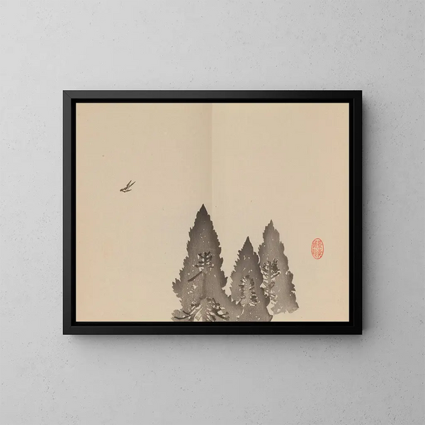 Keinen shugajō Pl70 - Imao Keinen — quadro incorniciato alla parete