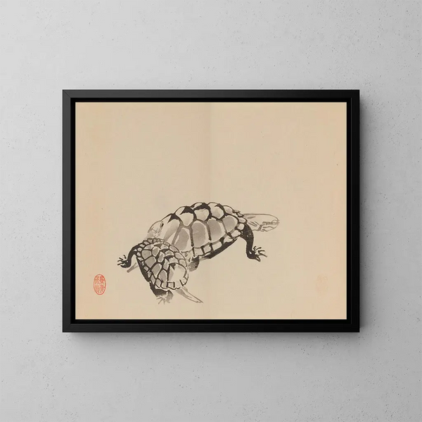Keinen shugajō Pl71 - Imao Keinen — quadro incorniciato alla parete